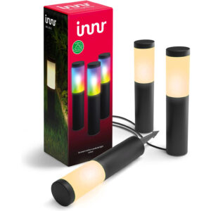 INNR INNR Zigbee Outdoor sokkellamp 3-pack 4.5W RGBWW | OPL 130 C - led-lighting-store.nl