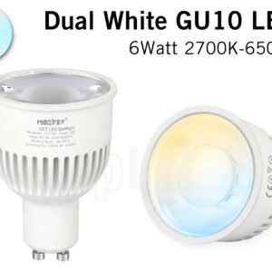 Miboxer 6W Dual White 220V GU10 LED Spot - led-lighting-store.nl